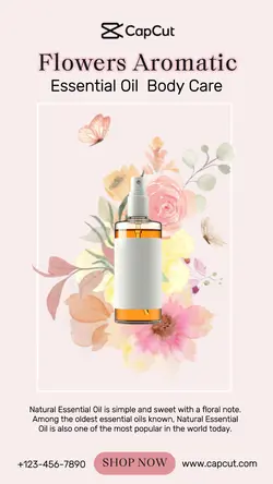 Health and Beauty - Essential Oil - IG Story