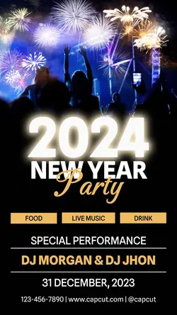 Other Industries 2024 New Year Party Promotion