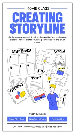 Movie Class Promotion Instagram Story