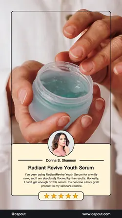 Beauty Product Review Instagram Story