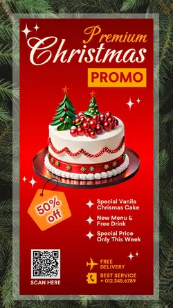 Christmas Food Promo Instagram Story