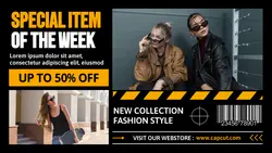 Special Item Fashion Industry Twitter Post