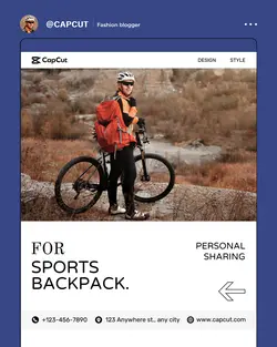 Clothing & Shoes Sports Backpack Event promotion