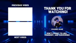 Non-Marketing Youtube End Screen