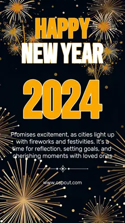 Happy New Year Instagram Story