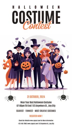 Halloween Contest Instagram Story