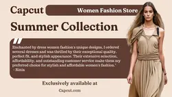 Fashion Women Testimonial Customer Facebook