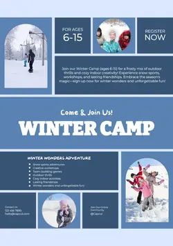 Non-marketing Campus Poster