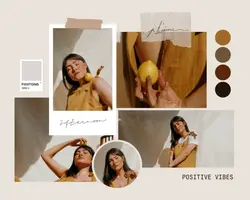 Non-marketing Personal Sharing Photo Collage Beige