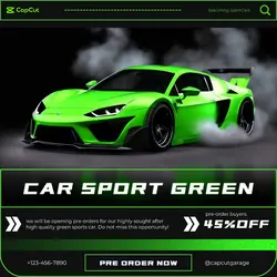 Automotive Car Sale Product Display