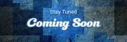 Blue Abstract Coming Soon Email Header