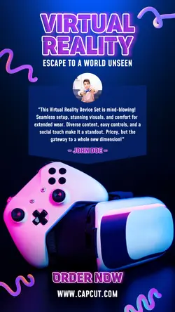 Electronics Virtual Reality Testimony In Instagram