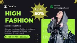 High Fashion Retro Banner Template
