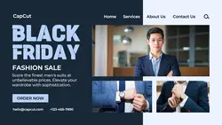 Cyber Monday Fashion Promotion for Web