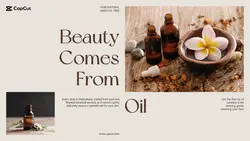 Beauty Product Showcase - Minimalistic Style for Facial Serum