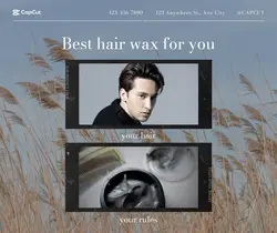 Personal care Product New arrivals Hair wax Brief