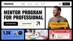 Modern UI Mentor Program Website