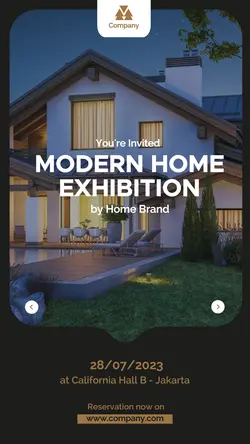 Real Estate Exhibition Instagram Story