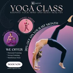 YOGA CLASS - STORE PROMOTION 