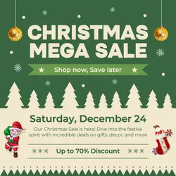 Christmas Promotional Banner