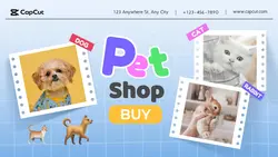 Pet Shop live selling showcase Cute Style