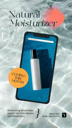 Natural Moisturizer Product Promotion