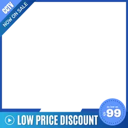 E-commerce Electronics Frame Blue