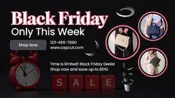 Black Friday Only This Week Twitter Post