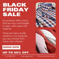 Black Friday Shirts Instagram Story