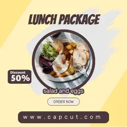 Lunch Package Promotion Instagram Post