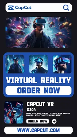 Virtual Reality Promotion Ui Style