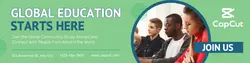 Education Study Abroad display Business Style