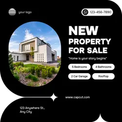 Property for Sale Template for Instagram Feed