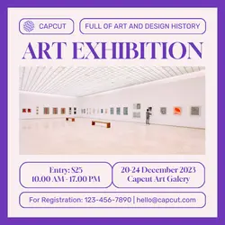 Other Industries Art Exhibition Instagram Post