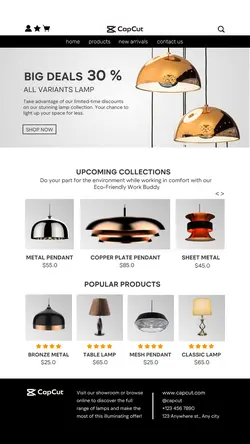 Lamp Promotion Instagram Post