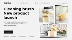 Home decor Cleaning brush Cargo Minimalism