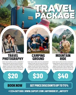 Travel Package Promotion Instagram Post