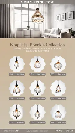 Household Crystal Lamp Sale Instagram Story