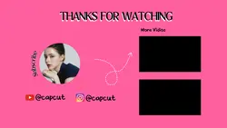 NON-MARKETING YOUTUBE ENDSCREEN PINK GRID