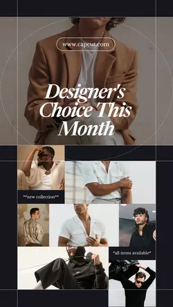 8 Multi-product Image + Men's Clothes Aesthetic