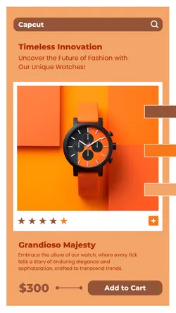 Watch Product Displays for Instagram Story Posts