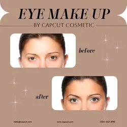 Beauty and Personal Care Before After Eye Make Up