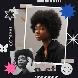 Non-Marketing Photo Collage Black Instagram Post