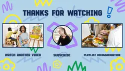 Non-Marketing Youtube Endscreen - Markers Theme