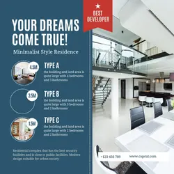 Real Estate Building House Display Product