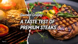 Youtube Thumbnail - Review Gourmet Grilling A Taste Test of Premium Steaks