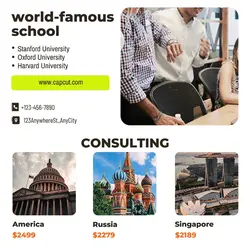 Education school  Information Branding Modern