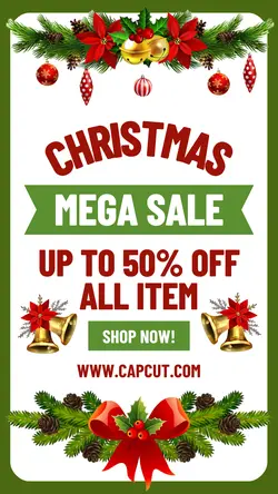 Christmas Mega Sale Instagram Story