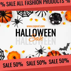 Halloween Sale Instagram Post