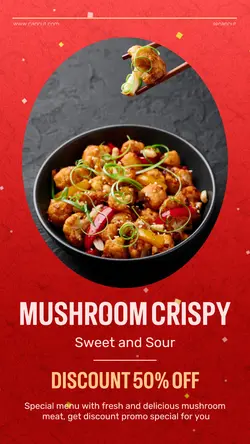 Special Menu Modern Minimalist Instagram Post